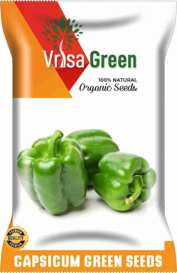 Green Capsicum Seed 10 GM