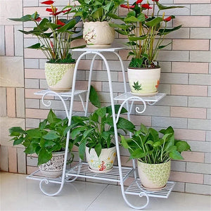 Iron 6 Plant Stand