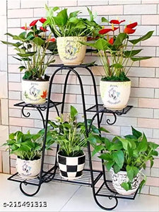 Iron Plant Stand 6 Plants